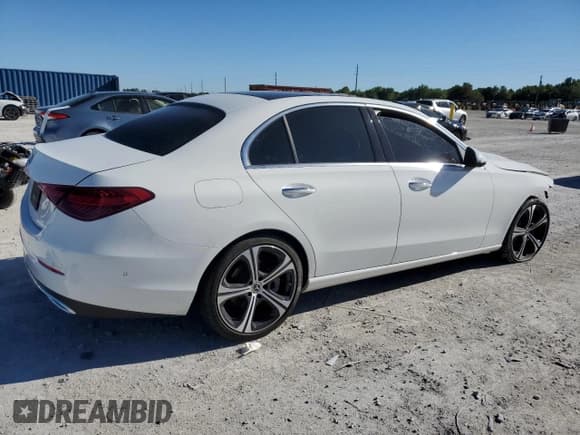 ✅ 2023 Mercedes-Benz C 300 • VIN: W1KAF4GB6PR140681 • Lot: 47844185. Listed on Copart with 15,810 mi. Free auction sales archive from the USA and detailed vehicle history report at DreamBid. Image 3.