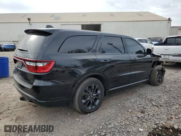 2022 Dodge Durango R/T with VIN 1C4SDJCT3NC204578, listed as a Copart auction lot 87387055 with 19,180 mi miles and Salvage title. Bid and sale history available at DreamBid. Image 3.