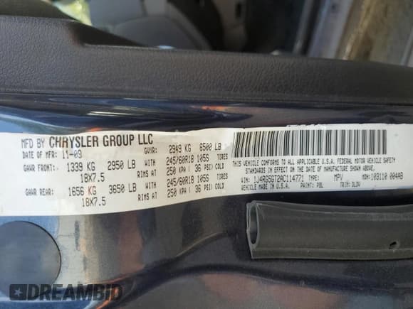 ✅ 2010 Jeep Commander Limited • VIN: 1J4RG5GT2AC114771 • Лот: 60796435. Опубликован ранее на Copart с пробегом 236 121 миль. Бесплатный доступ к архиву аукционных продаж из США и подробный отчёт об истории автомобиля на DreamBid. Изображение 13.