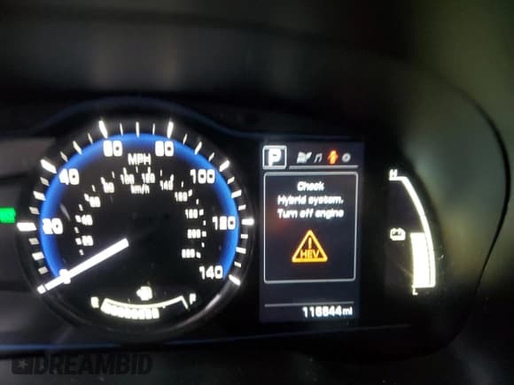 ✅ 2017 Hyundai Ioniq Blue • VIN: KMHC65LC3HU048705 • Lot: 43808035. Wystawiony na Copart z przebiegiem 116 644 mil. Bezpłatny archiwum sprzedaży aukcyjnych z USA i szczegółowy raport historii pojazdu na DreamBid. Zdjęcie 9.