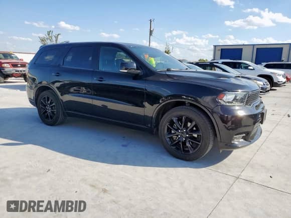 2018 Dodge Durango R/T with VIN 1C4SDJCT3JC456468, listed as a Copart auction lot 85203085 with 81,295 mi miles and Clean title. Bid and sale history available at DreamBid. Image 4.