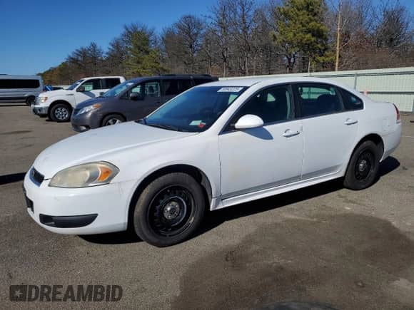 2014 Chevrolet Impala Police Police z VIN 2G1WD5E38E1147783, wystawiony jako Copart lot #50843225 z przebiegiem 56 941 mil mil oraz Czysty tytuł • Clean title. Historia ofert i sprzedaży dostępna na DreamBid. Obrazek 1.