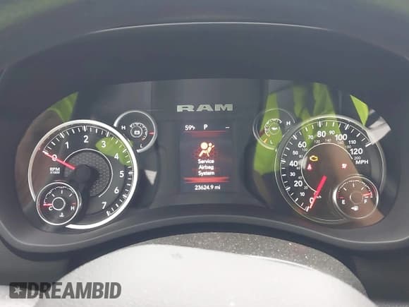 ✅ 2023 Ram 2500 Tradesman • VIN: 3C6UR5CJ6PG519561 • Лот: 43544964. Опубликован ранее на IAAI с пробегом 23 624 миль. Бесплатный доступ к архиву аукционных продаж из США и подробный отчёт об истории автомобиля на DreamBid. Изображение 7.