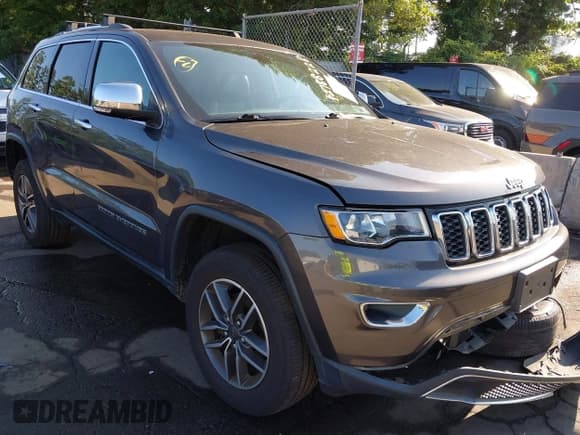 ✅ 2020 Jeep Grand Cherokee Limited X • VIN: 1C4RJFBG9LC101655 • Lot: 42788228. Listed on IAAI with 69,638 mi. Free auction sales archive from the USA and detailed vehicle history report at DreamBid. Image 1.