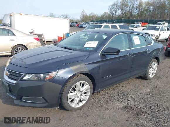✅ 2018 Chevrolet Impala LS • VIN: 2G11X5S30J9145916 • Лот: 42101995. Опубликован ранее на IAAI с пробегом 99 060 миль. Бесплатный доступ к архиву аукционных продаж из США и подробный отчёт об истории автомобиля на DreamBid. Изображение 2.