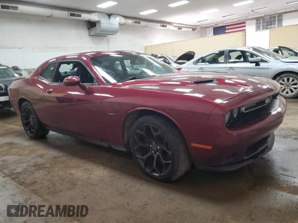 2018 Dodge Challenger R/T with VIN 2C3CDZBT5JH287706, listed as a Copart auction lot 53156555 with 156,017 mi miles and Clean title. Bid and sale history available at DreamBid. Image 4.