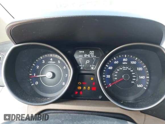 ✅ 2013 Hyundai Elantra GLS • VIN: 5NPDH4AE0DH213986 • Lot: 43575259. Listed on IAAI with 184,670 mi. Free auction sales archive from the USA and detailed vehicle history report at DreamBid. Image 7.