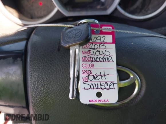 ✅ 2013 Toyota Tacoma • VIN: 5TFJX4CN4DX022529 • Lot: 42842370. Listed on IAAI with 277,631 mi. Free auction sales archive from the USA and detailed vehicle history report at DreamBid. Image 11.