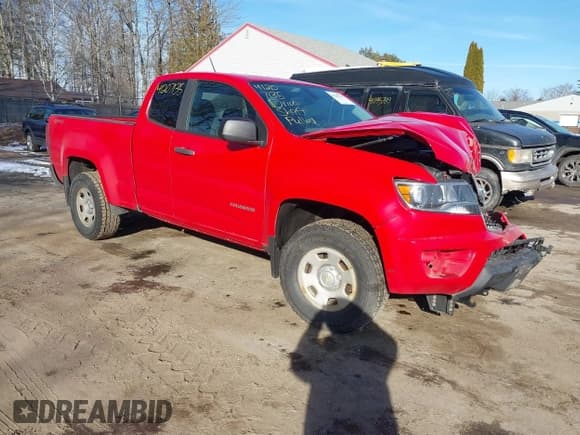 ✅ 2017 Chevrolet Colorado 4WD Work Truck • VIN: 1GCHTBEA6H1211894 • Лот: 41207135. Опубликован ранее на IAAI с пробегом 93 043 миль. Бесплатный доступ к архиву аукционных продаж из США и подробный отчёт об истории автомобиля на DreamBid. Изображение 1.