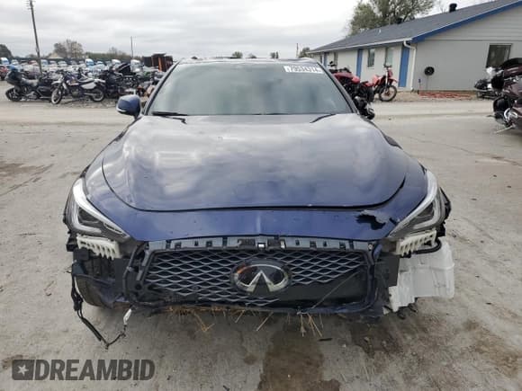 ✅ 2021 Infiniti Q60 Luxe • VIN: JN1EV7KL8MM470625 • Lot: 79534314. Listed on Copart with 23,357 mi. Free auction sales archive from the USA and detailed vehicle history report at DreamBid. Image 5.