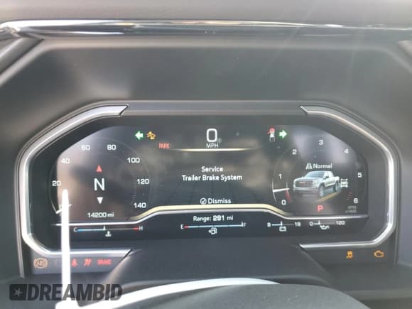 ✅ 2023 GMC Sierra 1500 AT4X • VIN: 3GTUUFEL4PG323565 • Лот: 49133055. Опубликован ранее на Copart с пробегом 14 200 миль. Бесплатный доступ к архиву аукционных продаж из США и подробный отчёт об истории автомобиля на DreamBid. Изображение 9.