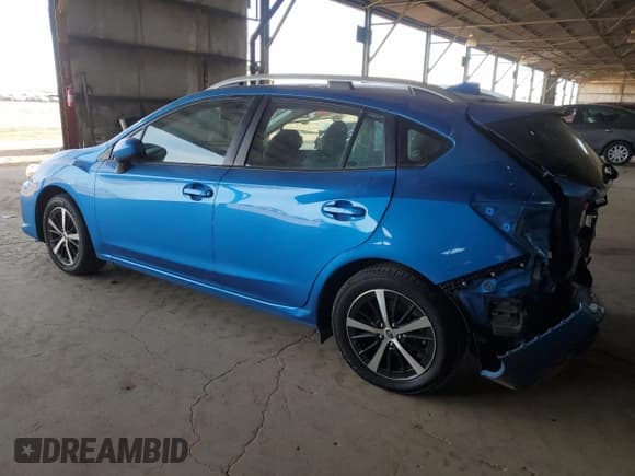 ✅ 2022 Subaru Impreza Premium • VIN: 4S3GTAV6XN3707721 • Lot: 91132635. Listed on Copart with 36,318 mi. Free auction sales archive from the USA and detailed vehicle history report at DreamBid. Image 2.