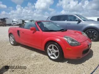 ✅ 2001 Toyota MR2 • VIN: JTDFR320910023955 • Lot: 73781064. Wystawiony na Copart z przebiegiem 84 932 mil. Bezpłatny archiwum sprzedaży aukcyjnych z USA i szczegółowy raport historii pojazdu na DreamBid. Zdjęcie 4.