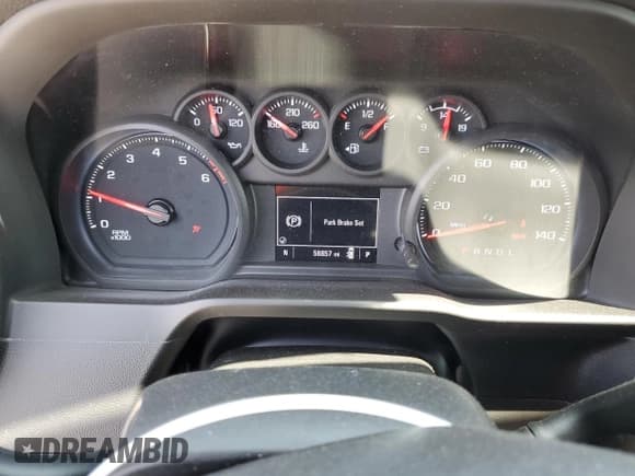 ✅ 2023 Chevrolet Silverado 1500 • VIN: 1GC5WRE76PF235105 • Лот: 58774185. Опубликован ранее на Copart с пробегом 56 857 миль. Бесплатный доступ к архиву аукционных продаж из США и подробный отчёт об истории автомобиля на DreamBid. Изображение 9.