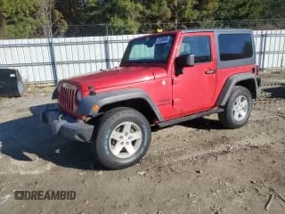✅ 2014 Jeep Wrangler Sport • VIN: 1C4AJWAG7EL140097 • Lot: 91526495. Listed on Copart with 120,195 mi. Free auction sales archive from the USA and detailed vehicle history report at DreamBid. Image 1.