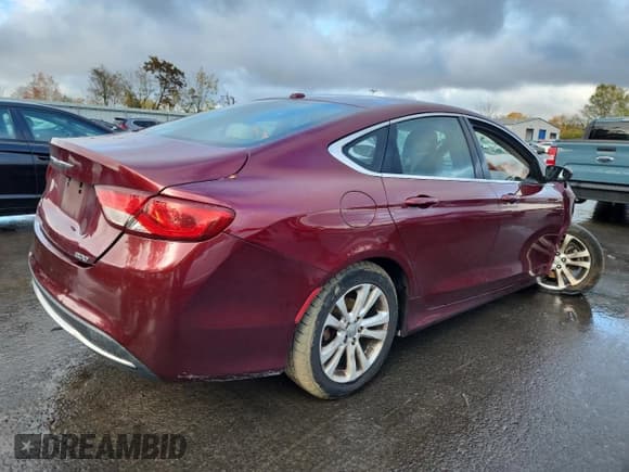 ✅ 2015 Chrysler 200 Limited • VIN: 1C3CCCAB1FN743577 • Lot: 90663775. Listed on Copart with Not provided. Free auction sales archive from the USA and detailed vehicle history report at DreamBid. Image 3.