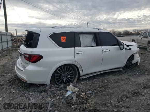 ✅ 2024 Infiniti QX80 Sensory • VIN: JN8AZ2BE6R9326123 • Лот: 43717935. Опубликован ранее на Copart с пробегом Не указан. Бесплатный доступ к архиву аукционных продаж из США и подробный отчёт об истории автомобиля на DreamBid. Изображение 3.