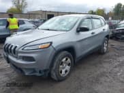 ✅ 2014 Jeep Cherokee Sport • VIN: 1C4PJMABXEW141519 • Лот: 43439900. Опубликован ранее на IAAI с пробегом 190 153 миль. Бесплатный доступ к архиву аукционных продаж из США и подробный отчёт об истории автомобиля на DreamBid. Изображение 2.