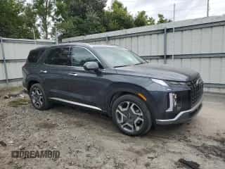 ✅ 2025 Hyundai Palisade Limited • VIN: KM8R54GE6SU823539 • Лот: 70931194. Размещён на Copart с пробегом 827 миль миль. Получите бесплатный доступ к архиву аукционных продаж из США и посмотрите подробный отчёт об истории автомобиля на DreamBid. Изображение 4.