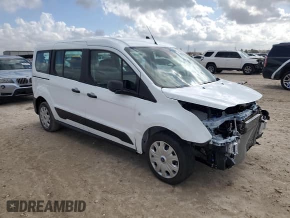 ✅ 2023 Ford Transit Connect XL • VIN: NM0GS9E27P1571266 • Lot: 85671044. Listed on Copart with 461 mi. Free auction sales archive from the USA and detailed vehicle history report at DreamBid. Image 4.