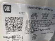 ✅ 2022 GMC Yukon SLT • VIN: 1GKS1BKD3NR354829 • Lot: 42880492. Listed on IAAI with 38,714 mi. Free auction sales archive from the USA and detailed vehicle history report at DreamBid. Image 9.