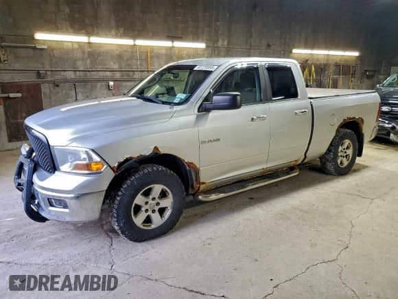 ✅ 2009 Dodge 1500 SLT • VIN: 1D3HV18P89S802882 • Lot: 93729995. Listed on Copart with 189,478 mi. Free auction sales archive from the USA and detailed vehicle history report at DreamBid. Image 1.