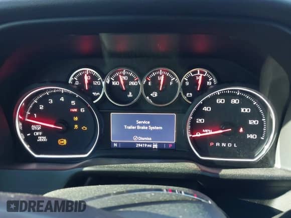 2020 Chevrolet Silverado 1500 RST с VIN 3GCUYEED0LG115247, выставлен на аукционе IAAI как лот 43494835 с пробегом 29 419 миль миль и . История ставок и продаж доступна на DreamBid. Изображение 7.