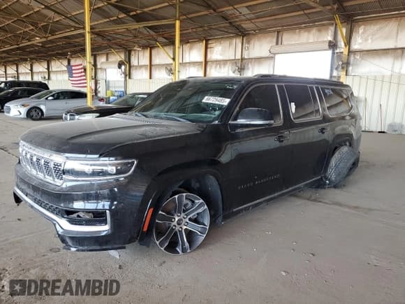 ✅ 2024 Jeep Grand Wagoneer • VIN: 1C4SJSEPXRS110160 • Лот: 66729485. Опубликован ранее на Copart с пробегом Не указан. Бесплатный доступ к архиву аукционных продаж из США и подробный отчёт об истории автомобиля на DreamBid. Изображение 1.