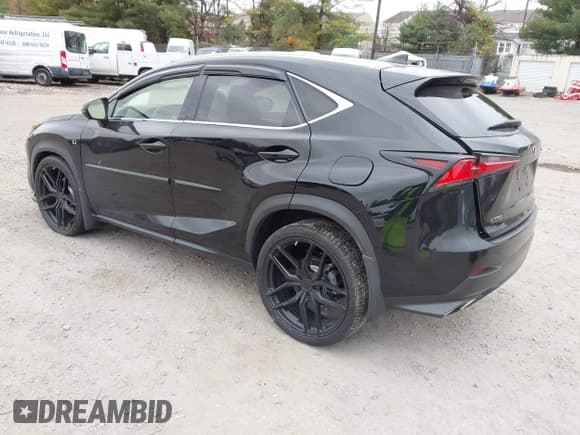 ✅ 2021 Lexus NX 300 F Sport • VIN: JTJSARDZ2M2238555 • Lot: 43559978. Listed on IAAI with 39,731 mi. Free auction sales archive from the USA and detailed vehicle history report at DreamBid. Image 3.
