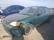 ✅ 2001 Honda Civic LX • VIN: JHMES16561S001005 • Lot: 85138125. Listed on Copart with 178,363 mi. Free auction sales archive from the USA and detailed vehicle history report at DreamBid. Image 1.