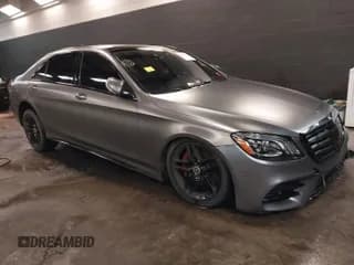 ✅ 2019 Mercedes-Benz S 560 • VIN: WDDUG8GB6KA457322 • Lot: 41579027. Wystawiony na IAAI z przebiegiem 34 312 mil. Bezpłatny archiwum sprzedaży aukcyjnych z USA i szczegółowy raport historii pojazdu na DreamBid. Zdjęcie 1.