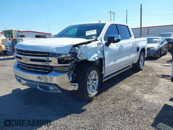 ✅ 2019 Chevrolet Silverado 1500 LTZ • VIN: 1GCUYGEDXKZ104251 • Lot: 43569585. Listed on IAAI with 101,254 mi. Free auction sales archive from the USA and detailed vehicle history report at DreamBid. Image 2.