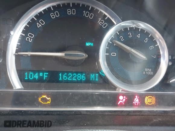 ✅ 2010 Chevrolet HHR 2LT • VIN: 3GNBACDV7AS534739 • Lot: 41994248. Listed on IAAI with 162,286 mi. Free auction sales archive from the USA and detailed vehicle history report at DreamBid. Image 7.