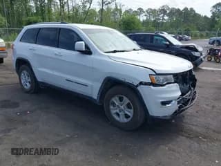 ✅ 2017 Jeep Grand Cherokee Laredo • VIN: 1C4RJEAG7HC929917 • Lot: 42201857. Listed on IAAI with 172,560 mi. Free auction sales archive from the USA and detailed vehicle history report at DreamBid. Image 1.