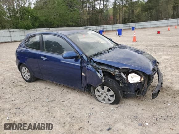 ✅ 2009 Hyundai Accent Auto GS • VIN: KMHCM36C59U133858 • Lot: 51014135. Listed on Copart with 183,392 mi. Free auction sales archive from the USA and detailed vehicle history report at DreamBid. Image 4.