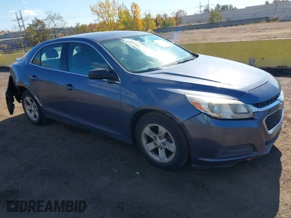 ✅ 2014 Chevrolet Malibu LS • VIN: 1G11B5SL5EF105651 • Lot: 43525247. Listed on IAAI with 124,345 mi miles. Access the free auction sales archive from the USA and view a detailed vehicle history report at DreamBid. Image 1.
