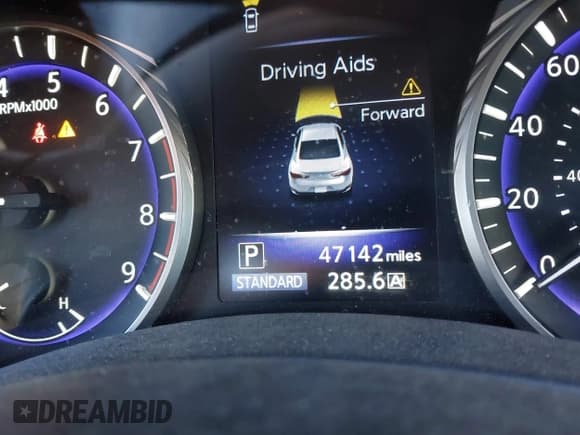 ✅ 2019 Infiniti Q60 Luxe • VIN: JN1EV7EL7KM291226 • Lot: 41466302. Wystawiony na IAAI z przebiegiem 47 142 mil. Bezpłatny archiwum sprzedaży aukcyjnych z USA i szczegółowy raport historii pojazdu na DreamBid. Zdjęcie 7.