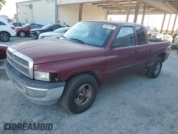 1999 Dodge 1500 с VIN 1B7HC13Z5XJ517230, выставлен на аукционе Copart как лот 83451294 с пробегом 177 533 миль миль и На запчасти • Non repairable. История ставок и продаж доступна на DreamBid. Изображение 1.