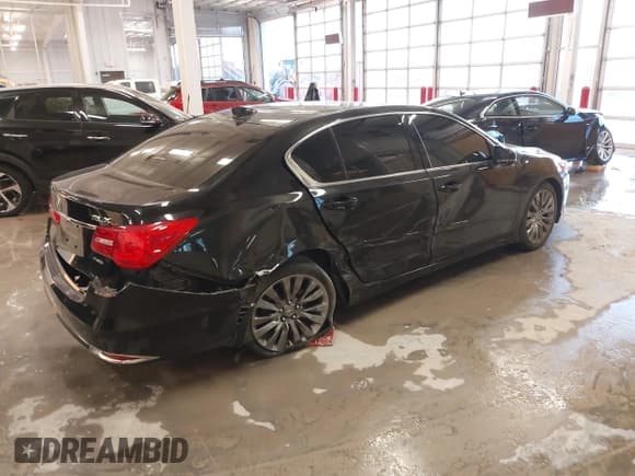 ✅ 2016 Acura RLX Advance • VIN: JH4KC1F95GC001745 • Lot: 41695392. Listed on IAAI with 78,942 mi. Free auction sales archive from the USA and detailed vehicle history report at DreamBid. Image 4.