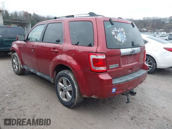 ✅ 2012 Ford Escape Limited • VIN: 1FMCU0E75CKB29976 • Lot: 43706203. Wystawiony na IAAI z przebiegiem 175 681 mil. Bezpłatny archiwum sprzedaży aukcyjnych z USA i szczegółowy raport historii pojazdu na DreamBid. Zdjęcie 3.