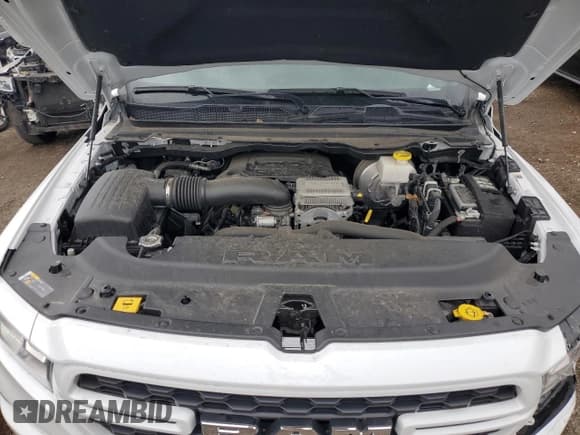 ✅ 2024 Ram 1500 Big Horn • VIN: 1C6SRFMT0RN208764 • Lot: 87274335. Listed on Copart with 27,122 mi. Free auction sales archive from the USA and detailed vehicle history report at DreamBid. Image 11.