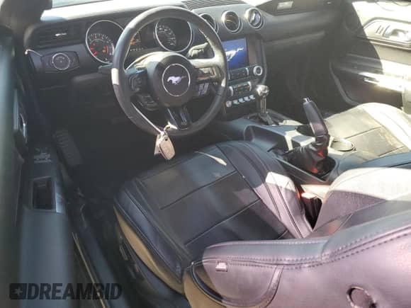 2023 Ford Mustang EcoBoost with VIN 1FA6P8TH0P5101855, listed as a Copart auction lot 81621795 with 20,005 mi miles and Salvage title. Bid and sale history available at DreamBid. Image 8.