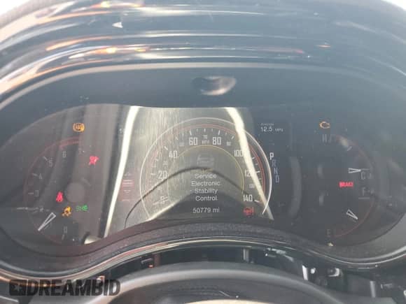 2022 Dodge Durango R/T with VIN 1C4SDHCT4NC224315, listed as a Copart auction lot 55378405 with 50,779 mi miles and Salvage title. Bid and sale history available at DreamBid. Image 9.