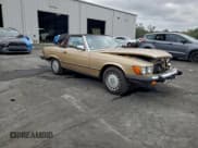 ✅ 1987 Mercedes-Benz 560 SL • VIN: WDBBA48D0HA064354 • Lot: 91847985. Listed on Copart with 74,407 mi. Free auction sales archive from the USA and detailed vehicle history report at DreamBid. Image 4.
