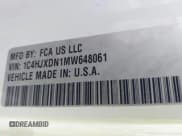 ✅ 2021 Jeep Wrangler Unlimited Sport S • VIN: 1C4HJXDN1MW648061 • Лот: 42426882. Опубликован ранее на IAAI с пробегом 99 008 миль. Бесплатный доступ к архиву аукционных продаж из США и подробный отчёт об истории автомобиля на DreamBid. Изображение 9.