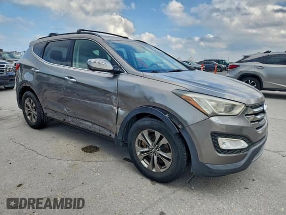 ✅ 2014 Hyundai Santa Fe • VIN: 5XYZU3LB0EG201313 • Лот: 93706835. Опубликован ранее на Copart с пробегом 91 738 миль. Бесплатный доступ к архиву аукционных продаж из США и подробный отчёт об истории автомобиля на DreamBid. Изображение 4.