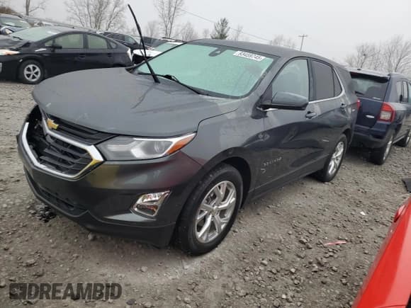 ✅ 2021 Chevrolet Equinox LT • VIN: 3GNAXUEV2ML308816 • Lot: 93459745. Listed on Copart with 42,619 mi. Free auction sales archive from the USA and detailed vehicle history report at DreamBid. Image 1.