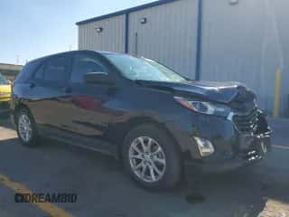 2021 Chevrolet Equinox LS z VIN 3GNAXHEV8MS134344, wystawiony jako Copart lot #68028495 z przebiegiem 32 956 mil mil oraz Szkoda całkowita • Salvage title. Historia ofert i sprzedaży dostępna na DreamBid. Obrazek 4.
