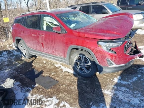 ✅ 2021 GMC Terrain SLT • VIN: 3GKALPEVXML336194 • Lot: 41404005. Wystawiony na IAAI z przebiegiem 48 059 mil. Bezpłatny archiwum sprzedaży aukcyjnych z USA i szczegółowy raport historii pojazdu na DreamBid. Zdjęcie 1.