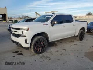 ✅ 2020 Chevrolet Silverado 1500 RST • VIN: 1GCUYEED8LZ228783 • Lot: 92118615. Listed on Copart with 106,407 mi. Free auction sales archive from the USA and detailed vehicle history report at DreamBid. Image 1.